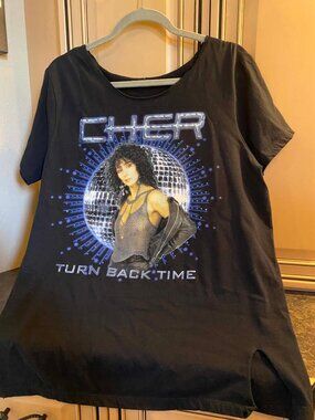 Custom made Cher concert T-shirt